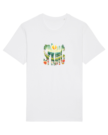 SPRING - PRIMAVARA FLORI PEISAJ MUNTE White