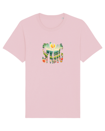 SPRING - PRIMAVARA FLORI PEISAJ MUNTE Cotton Pink