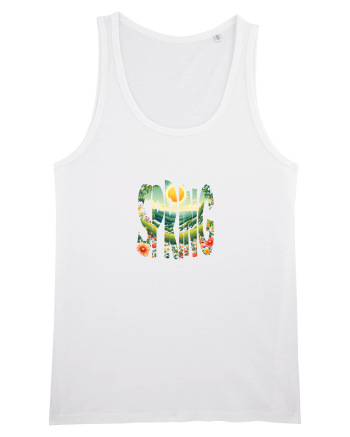 SPRING - PRIMAVARA FLORI PEISAJ MUNTE White
