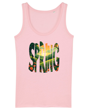 SPRING - PRIMAVARA FLORI PEISAJ MUNTE 2 Cotton Pink