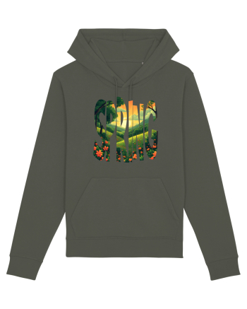 SPRING - PRIMAVARA FLORI PEISAJ MUNTE 2 Khaki