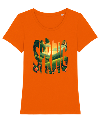 SPRING - PRIMAVARA FLORI PEISAJ MUNTE 2 Bright Orange