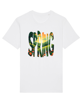 SPRING - PRIMAVARA FLORI PEISAJ MUNTE 2 White