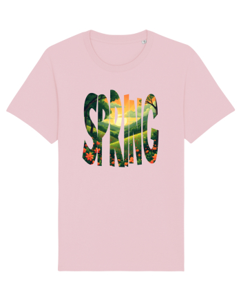 SPRING - PRIMAVARA FLORI PEISAJ MUNTE 2 Cotton Pink