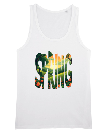 SPRING - PRIMAVARA FLORI PEISAJ MUNTE 2 White
