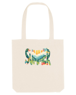 SUMMER - VARA FLORI PEISAJ MUNTE  Sacoșă textilă