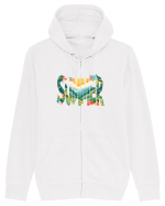 SUMMER - VARA FLORI PEISAJ MUNTE  Hanorac cu fermoar Unisex Connector