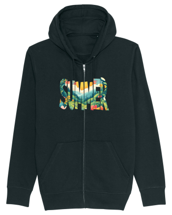 SUMMER - VARA FLORI PEISAJ MUNTE  Black