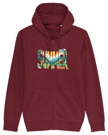 SUMMER - VARA FLORI PEISAJ MUNTE  Burgundy