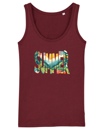 SUMMER - VARA FLORI PEISAJ MUNTE  Burgundy