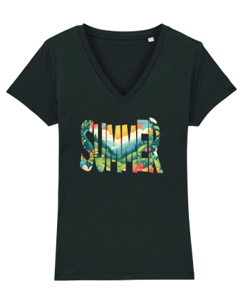 SUMMER - VARA FLORI PEISAJ MUNTE  Black