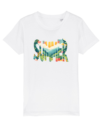 SUMMER - VARA FLORI PEISAJ MUNTE  White