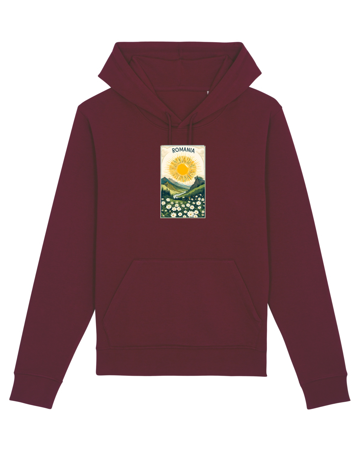 Hanorac Unisex Drummer Burgundy
