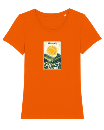 ROMANIA FLORI PEISAJ MUNTE  Bright Orange