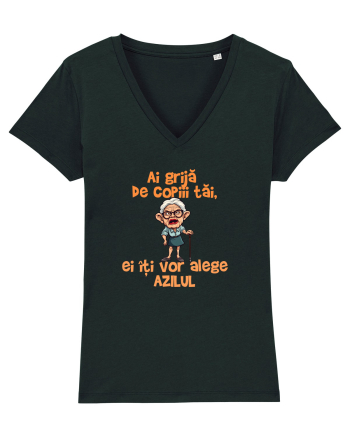 AI GRIJA DE COPIII TAI, EI ITI VOR ALEGE AZILUL - batrana 2 Black