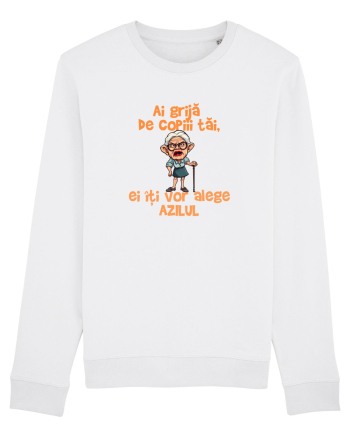 AI GRIJA DE COPIII TAI, EI ITI VOR ALEGE AZILUL - batrana 2 White