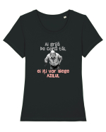 AI GRIJA DE COPIII TAI, EI ITI VOR ALEGE AZILUL - batran 3 Tricou mânecă scurtă guler larg fitted Damă Expresser