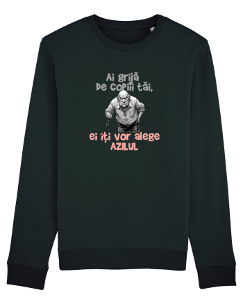AI GRIJA DE COPIII TAI, EI ITI VOR ALEGE AZILUL - batran 3 Black