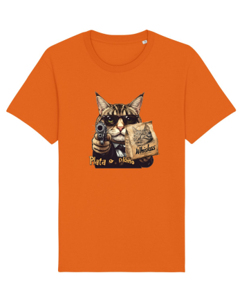 PLATA O PLOMO - MOTANUL MAFIOT ESCOBAR - mancare pisici Bright Orange