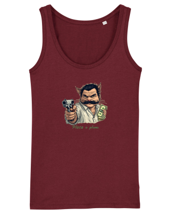 PLATA O PLOMO - MOTANUL MAFIOT ESCOBAR 2 Burgundy
