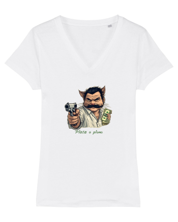 PLATA O PLOMO - MOTANUL MAFIOT ESCOBAR 2 White