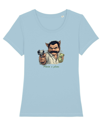 PLATA O PLOMO - MOTANUL MAFIOT ESCOBAR 2 Sky Blue