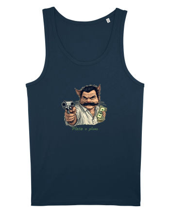 PLATA O PLOMO - MOTANUL MAFIOT ESCOBAR 2 Navy