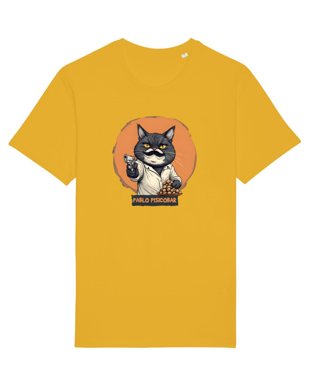 Tricou mânecă scurtă Unisex Rocker Spectra Yellow