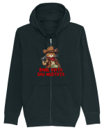 BANII, VIATA SAU MUSTATA - MOTAN COWBOY Hanorac cu fermoar Unisex Connector