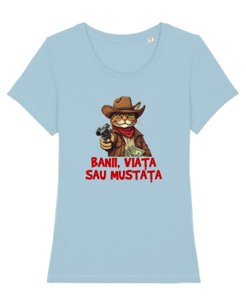 BANII, VIATA SAU MUSTATA - MOTAN COWBOY Sky Blue