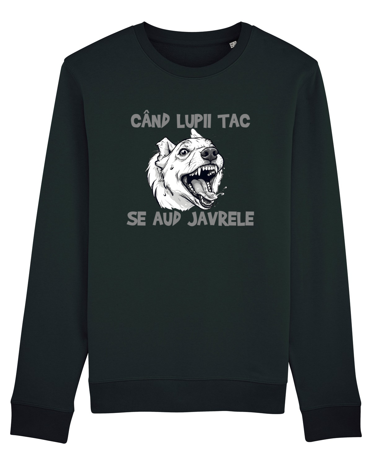 Bluză mânecă lungă Unisex Rise Black