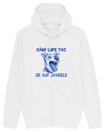 CAND LUPII TAC, SE AUD JAVRELE 2 Hanorac cu fermoar Unisex Connector