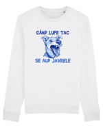 CAND LUPII TAC, SE AUD JAVRELE 2 Bluză mânecă lungă Unisex Rise