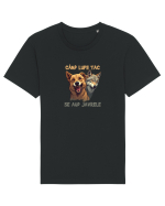 CAND LUPII TAC, SE AUD JAVRELE 4 Tricou mânecă scurtă Unisex Rocker