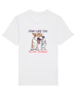 CAND LUPII TAC, SE AUD JAVRELE 7 Tricou mânecă scurtă Unisex Rocker