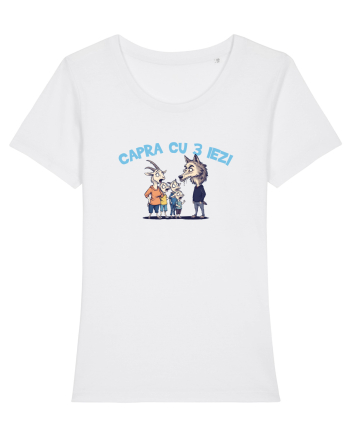 CAPRA CU 3 IEZI - POVESTE 1 White