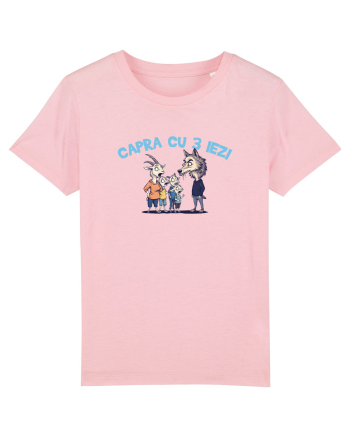 CAPRA CU 3 IEZI - POVESTE 1 Cotton Pink