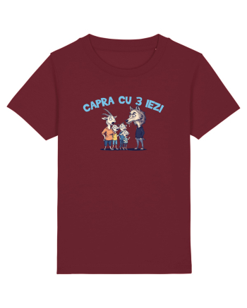 CAPRA CU 3 IEZI - POVESTE 1 Burgundy