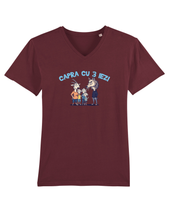 CAPRA CU 3 IEZI - POVESTE 1 Burgundy