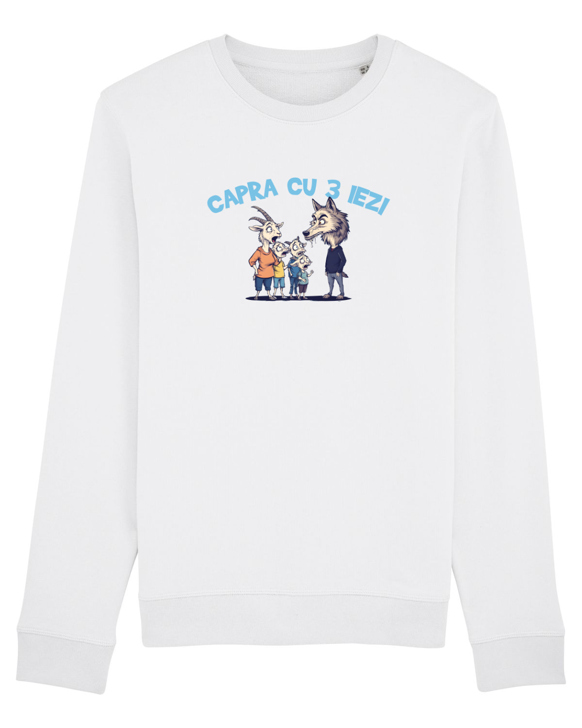 Bluză mânecă lungă Unisex Rise White