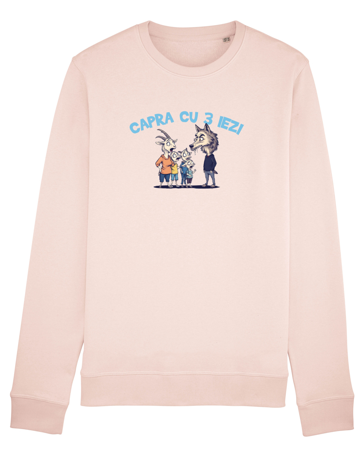 Bluză mânecă lungă Unisex Rise Candy Pink