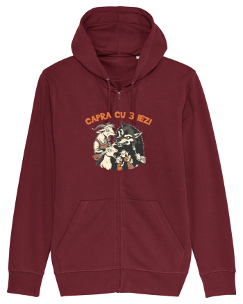 CAPRA CU 3 IEZI - POVESTE 2 Burgundy