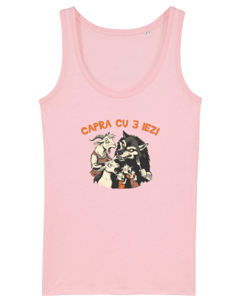 CAPRA CU 3 IEZI - POVESTE 2 Cotton Pink