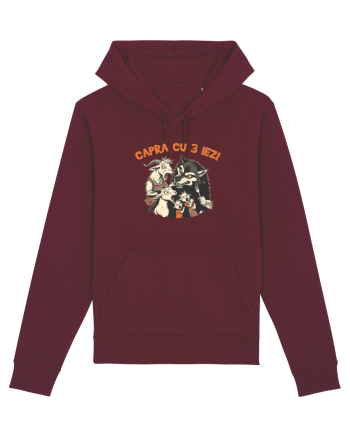 CAPRA CU 3 IEZI - POVESTE 2 Burgundy