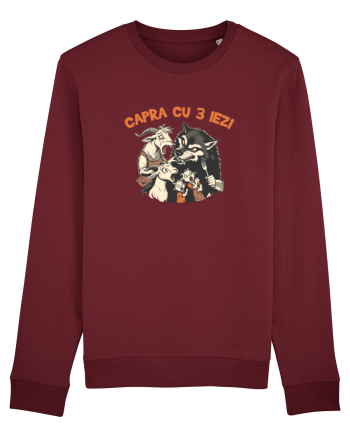 CAPRA CU 3 IEZI - POVESTE 2 Burgundy