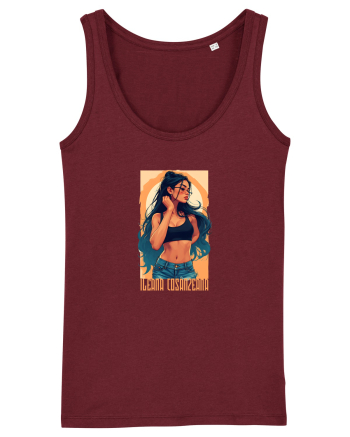 ILEANA COSANZEANA 4 Burgundy