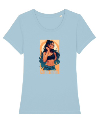 ILEANA COSANZEANA 4 Sky Blue