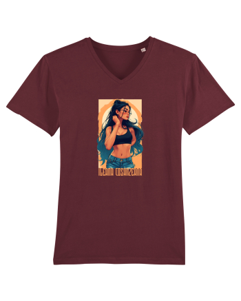 ILEANA COSANZEANA 4 Burgundy
