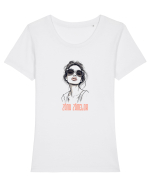 ZANA ZANELOR 2 Tricou mânecă scurtă guler larg fitted Damă Expresser