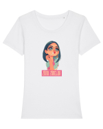 ZANA ZANELOR 3 Tricou mânecă scurtă guler larg fitted Damă Expresser